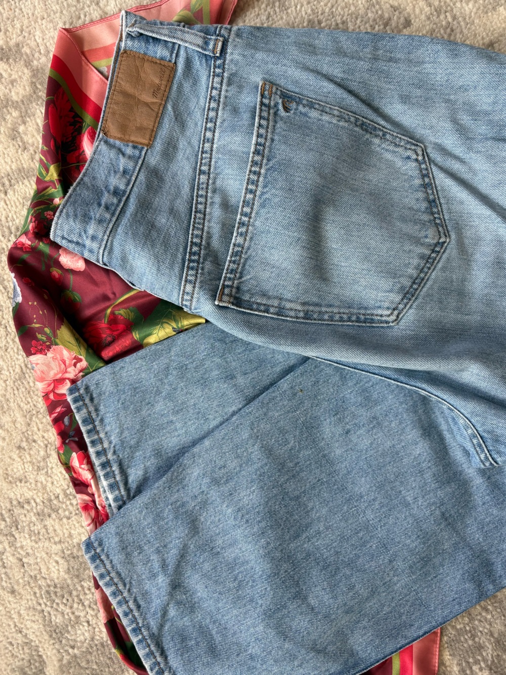 Madewell The Slouchy Boyjean- soft, baggy jeans size 29